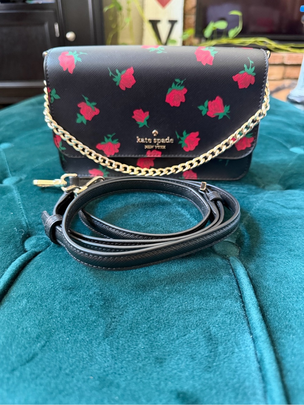 Kate Spade Madison Rose Toss Crossbody